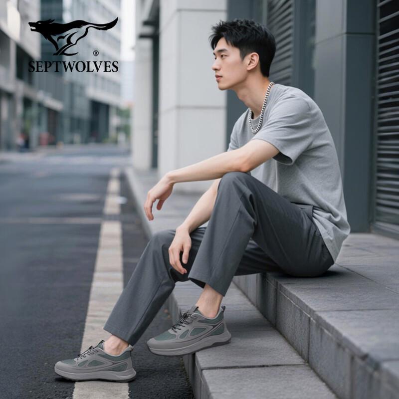 Seven Wolves Men's Lightweight Breathable Running Shoes