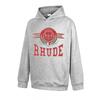 RHUDE Sweat à capuche en coton épais à imprimé graphique pour homme Décontracté Coupe ample Streetwear Jeune