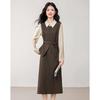 Elegant Autumn Commuter Three-Piece Set