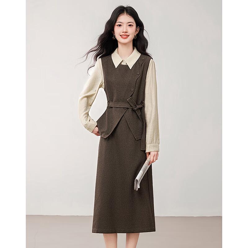 Elegant Autumn Commuter Three-Piece Set