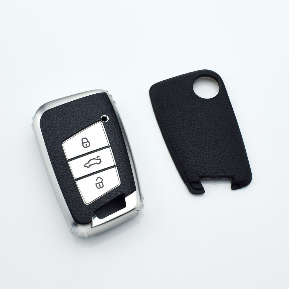 Car TPU Key Cover Case Fob For VW Volkswagen Magotan Magotan GTE Passat B6 B7 B8 CC Arteon for Skoda Fabia Superb A7 Kodiaq