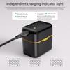 Multi Bay 1.5V 2A Battery Charging Station With LED Indicators And Safety Protections For Home Electronics