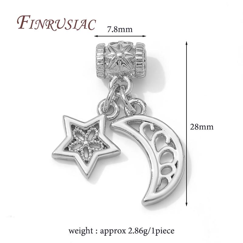 Pendentifs décoratifs plaqués or 18 carats pour boucles d'oreilles, breloques fleurs/soleil/lune pour bijoux, accessoires pour la création de bracelets DIY