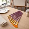 Watercolor Brush Kit for Kids 12PCS Paint Set, Professional Nylon Hair Brushes, Good Artist Brushes Acrylic Painting Water Absorption Art Oil