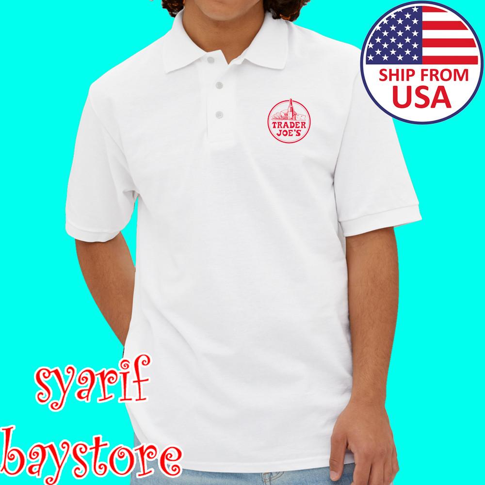 

Trader Joes Men#039;s White Size S to 3XL Unisex T-Shirt L