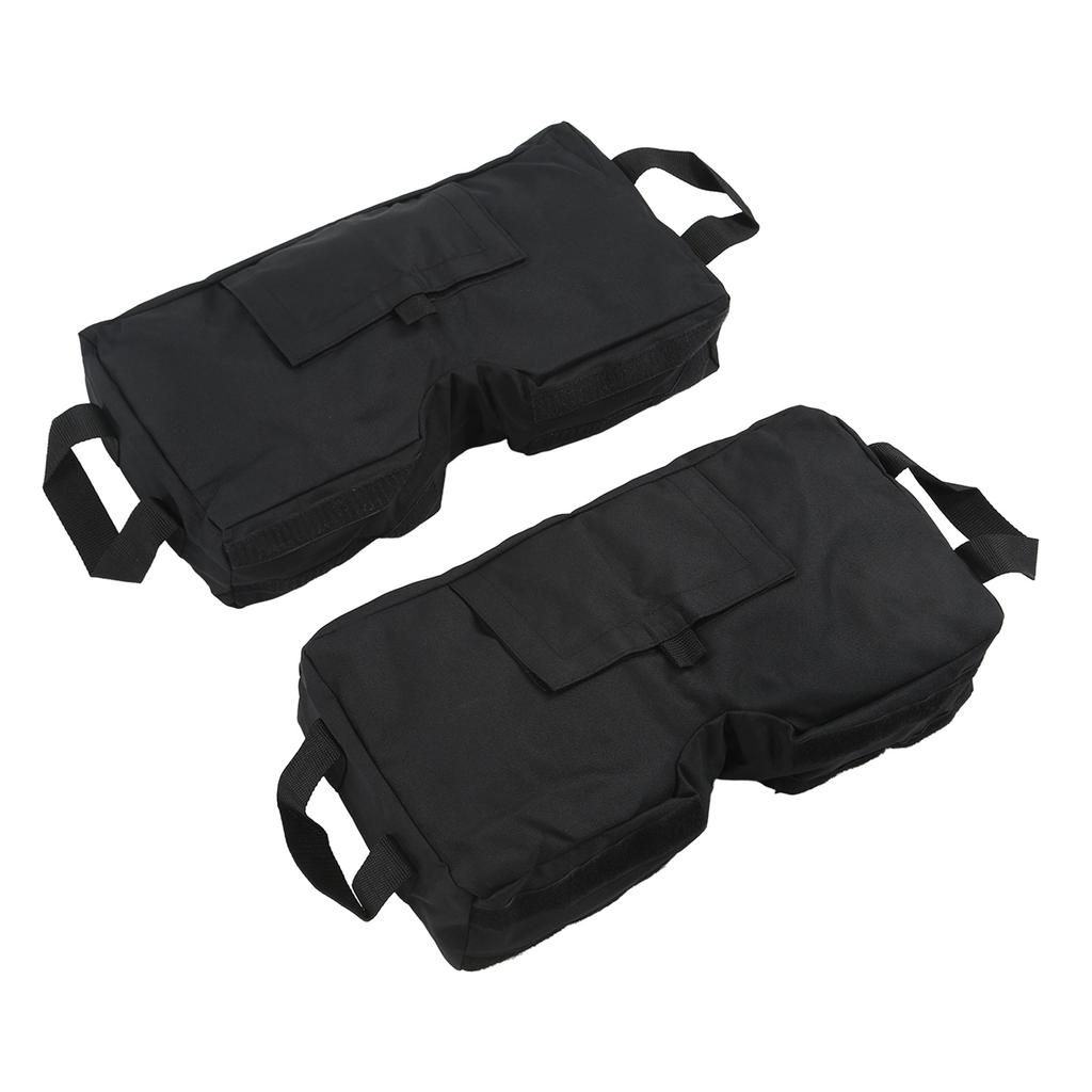 2 szt. Torba obciążająca podstawę parasola z dużym otworem, wodoodporna, odpinana, torba obciążająca podstawę namiotu na dziedzińce, kemping na zewnątrz