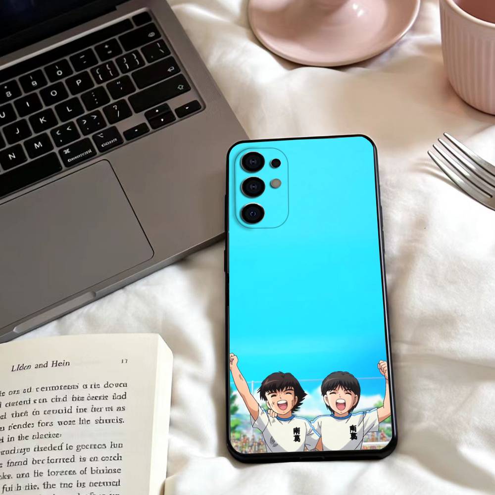 Anime Cool C-Captain T-Tsubasa  Phone Case For Samsung S25,24,23,22,30,21,10,9,Ultra,Plus,Lite,FE,4,5 G Soft Black Case