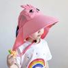 SKids Sun Hat UPF50+ UV Protection Wide Brim Beach Hat with Neck Flap Adjustable Summer Cap for Toddler Boys Girls
