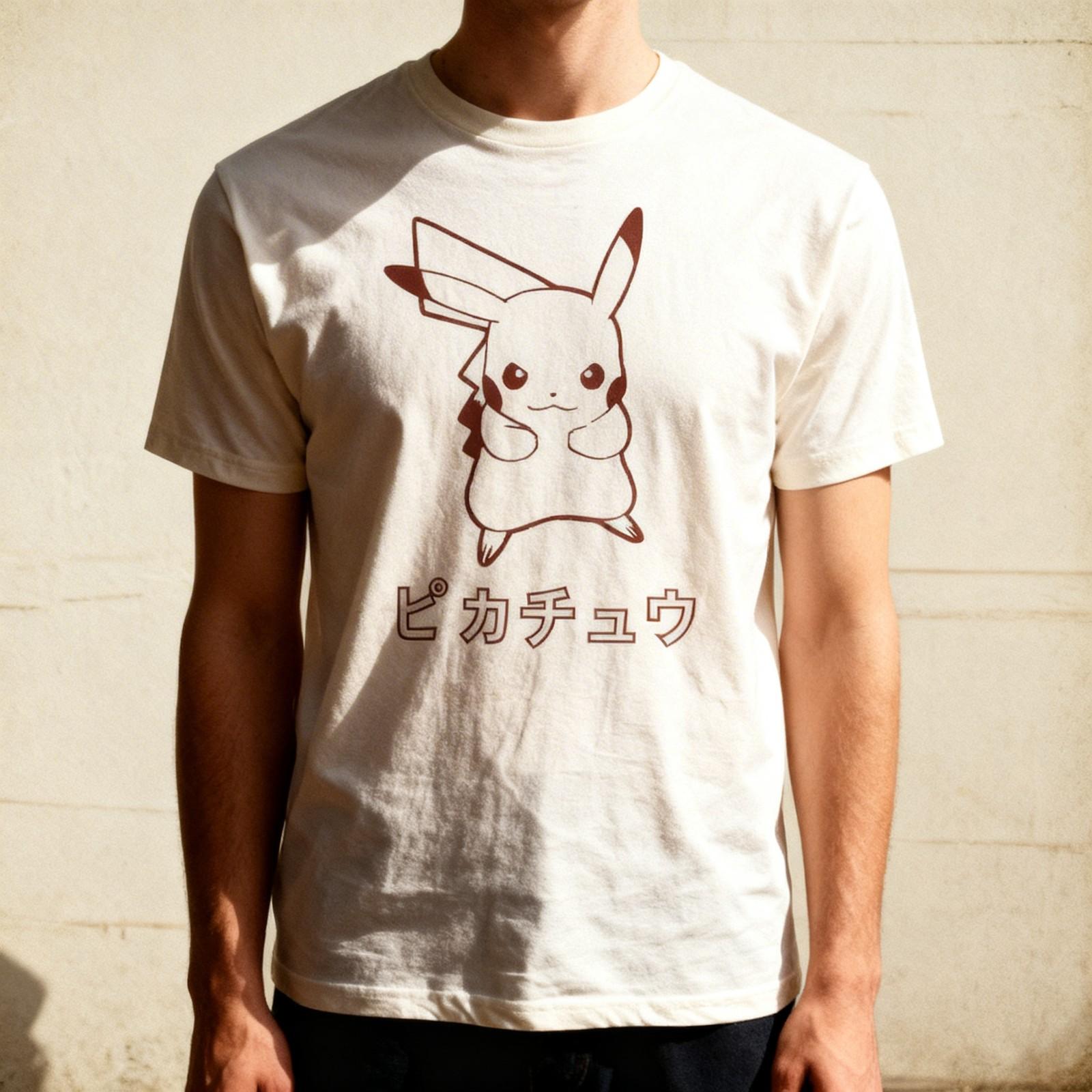 Pokemon Japanese Graphic T shirt Unisex T-Shirt XXXXL