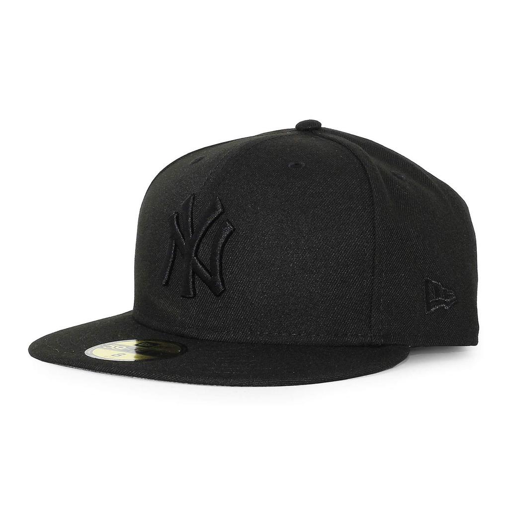 (New Era) New York Yankees 59FIFTY [MLB TEAM-BASIC FITTED CAP] NEW ERA NEW YORK YANKEES FITTED CAP Major League Baseball Hat (7-58 (approx. 60.6 cm))