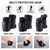 1/6Pcs Knee Elbow Wrist Guards Protective Gear Set For Adults Kids Skateboarding Biking Cycling Outdoor Sports