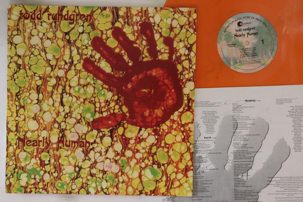 

LP Record TODD RUNDGREN - Nearly Human FRM25881 WARNER 2021 US Rock Used