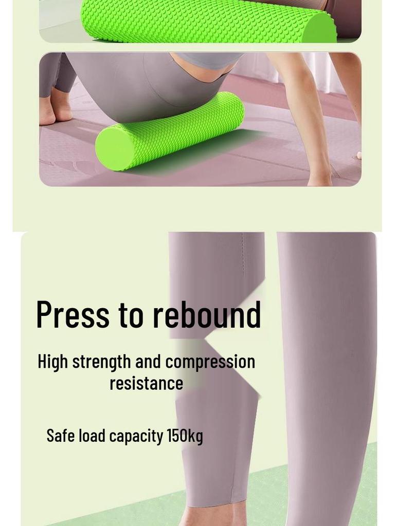 PE Yoga Foam Roller for Fitness and Pilates Exercises