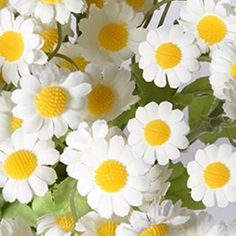 30 Heads Daisy Artificial Flowers Plastic Fake Bouquets Arrangement For Home Decor Garden Wedding Decoration Vase Accessories