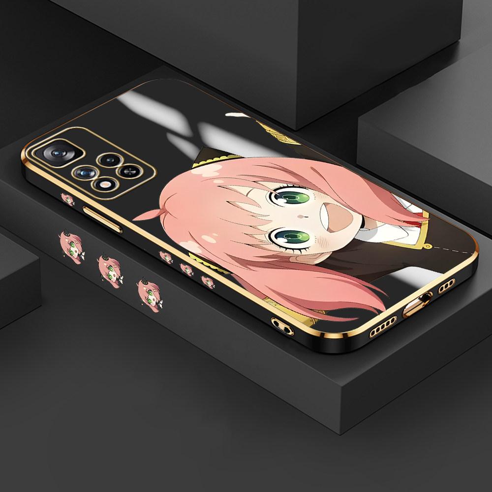 For Redmi Note 13 Pro 12 Pro 12S 11 Pro 11S 10S OPPO A38 A77s A96 Realme C33 C65 OnePlus Soft TPU Full Lens Protect Lovely Girl Phone Case