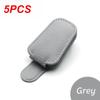 Sunglass Holder for Car Visor Sunglasses Clip Magnetic Leather Glasses Eyeglass Holder Truck Interior Car Accessories Black/1PCS