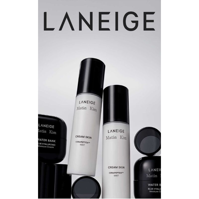 LANEIGE x MATIN KIM Cream Skin Mist 80ml + Pouch