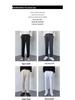 Spring & Autumn Men's Loose Korean White Wide-Leg Drape Trousers