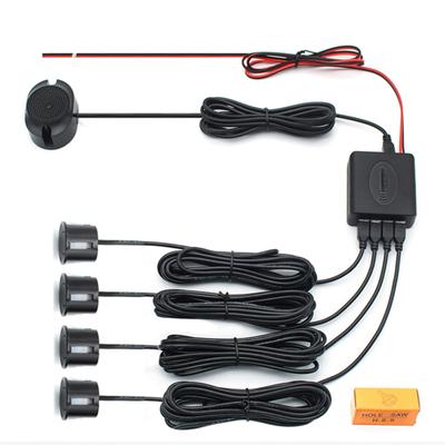 Car Parking Sensor 4 Sensors Probe 22mm With Buzzer Reversing Backup Radar Buzzer System Pz330-xk-22