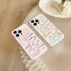 Ins Graffiti Cat Dog Bread Line Lucky Phone Case For Iphone 13 12 Promax 11 14 Pro Max Silicone Soft Imd Cute Cartoon Back Cover