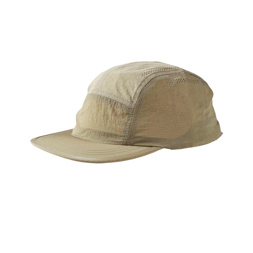 Lightweight Nylon Five Panel Cap with Adjustable Strap and Breathable Construction for Outdoor Activities and Daily Wear