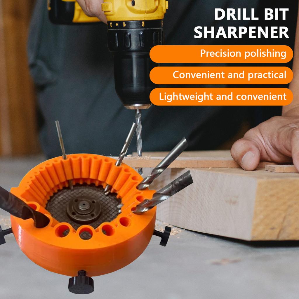 Ostřička vrtáků, Příslušenství k broušení elektrických vrtáků, Bruska na staré vrtáky, Obří úhlová bruska na broušení vrtáků