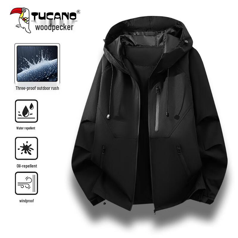 Tucano Men's 2025 Outdoor Windproof Waterproof Softshell Jacket