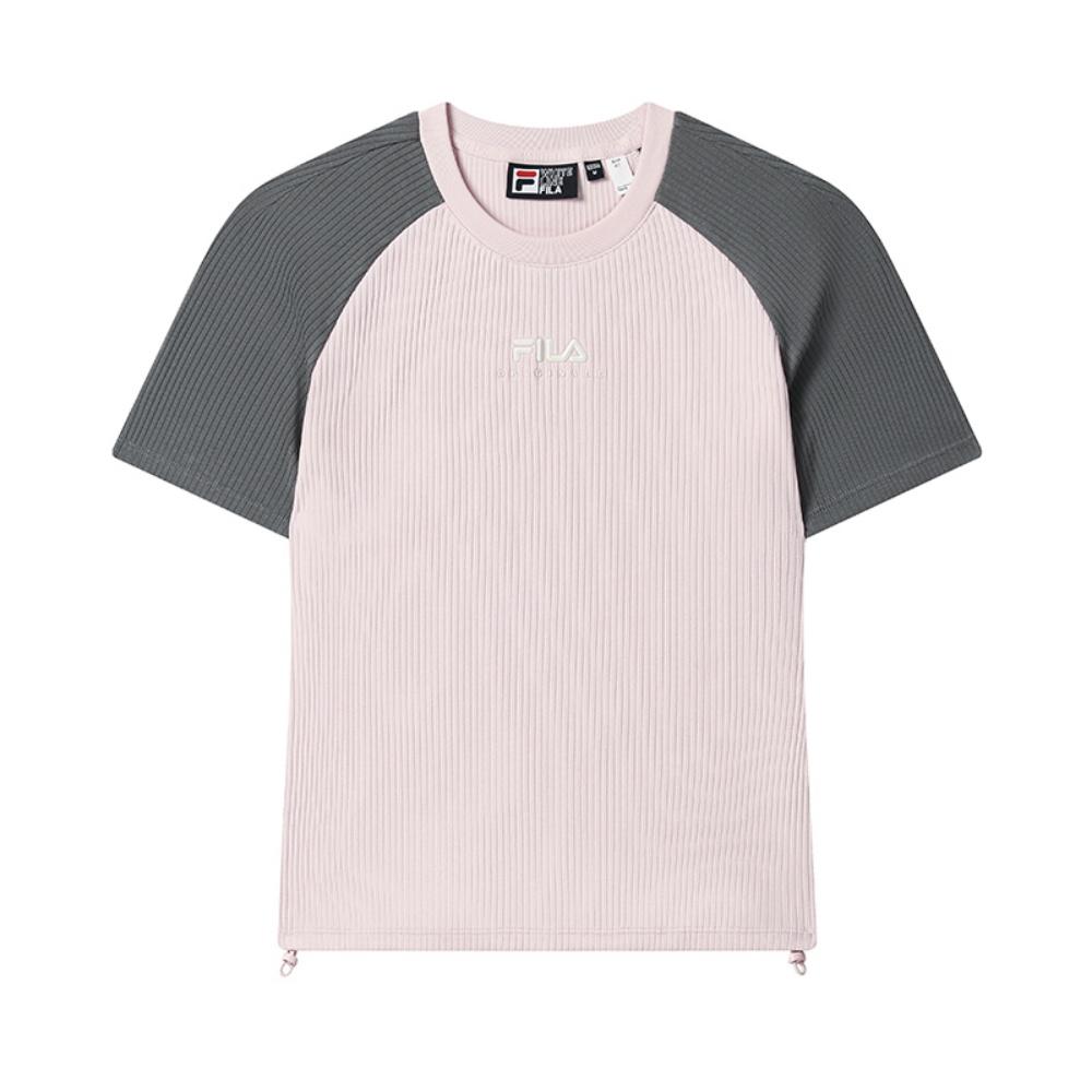 

New FILA ORIGINALE Raglan Sleeve T Shirt Women s F11W539105F-PK 165/84A/M