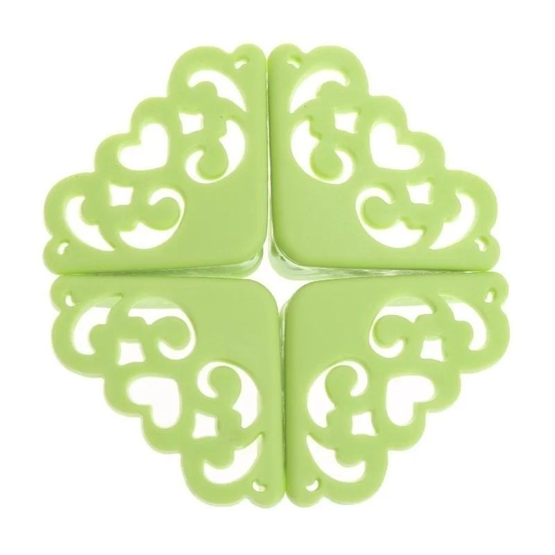 Hollow Flower Safety Corner Protector Desk Table Bumper Edge Guard Cushion Wood Furniture Decoration