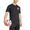 Adidas Football T Shirt Men's Black JD8216