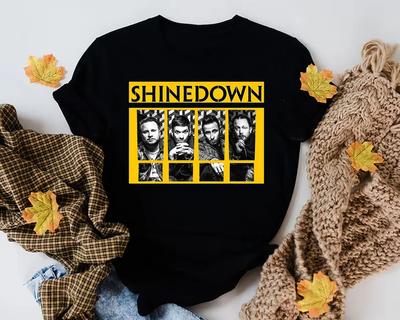 Shinedown Band Music Lover Heavy Cotton Black Unisex Classic Shirt EN761 Unisex T-Shirt
