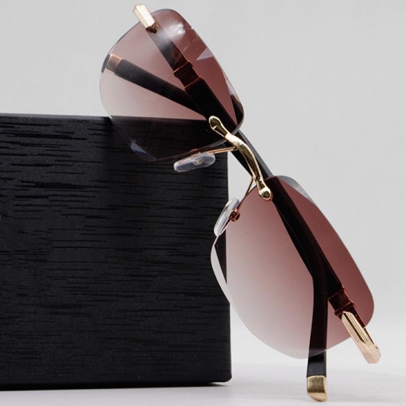 New Trendy Diamond Cutting Women Men Reading Glasses Vintage Ultralight HD Anti Blue Light Far Sight Sunglasses Presbyopia Eyewear