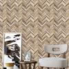 Fresh Wood Grain Living Room and Bedroom Background Modified Self-Adhesive Wallpaper (45cm *300cm)