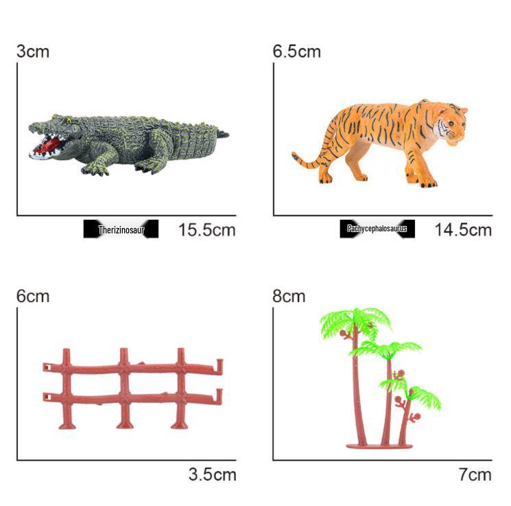 Educational Wildlife Simulation Model: Interactive Science & Cognitive Toy for Kids