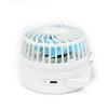 abbi Fan Mirror Portable Fan with Mirror White Compact Portable Fan Abbi Fan Mirror Foldable USB Rechargeable Neck Strap Included Mirror 3 Adjustable