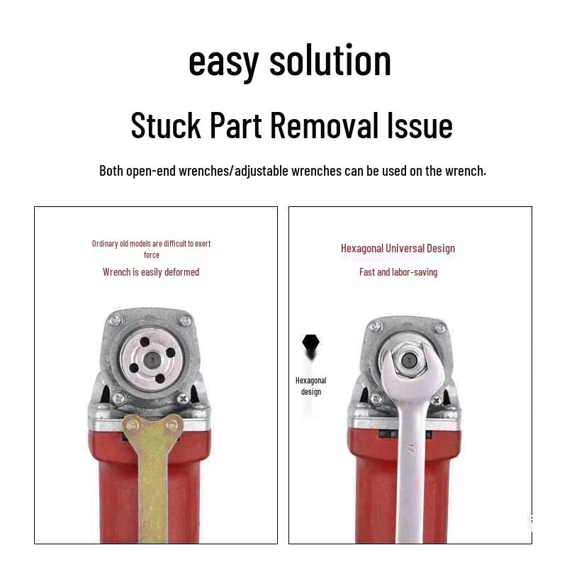 100-Piece Angle Grinder Flange & Accessories Set: Multi-Purpose Modification, Universal Nut, Screw Cover