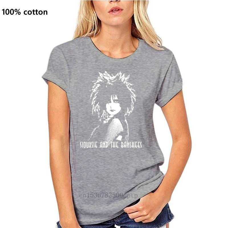 Ny Siouxsie And The Banshees Retro Musik Punk 80-tals T-shirt