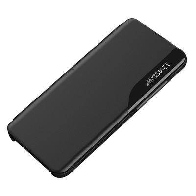 For Samsung Galaxy S25 Case View Window PU Leather Stand Cover
