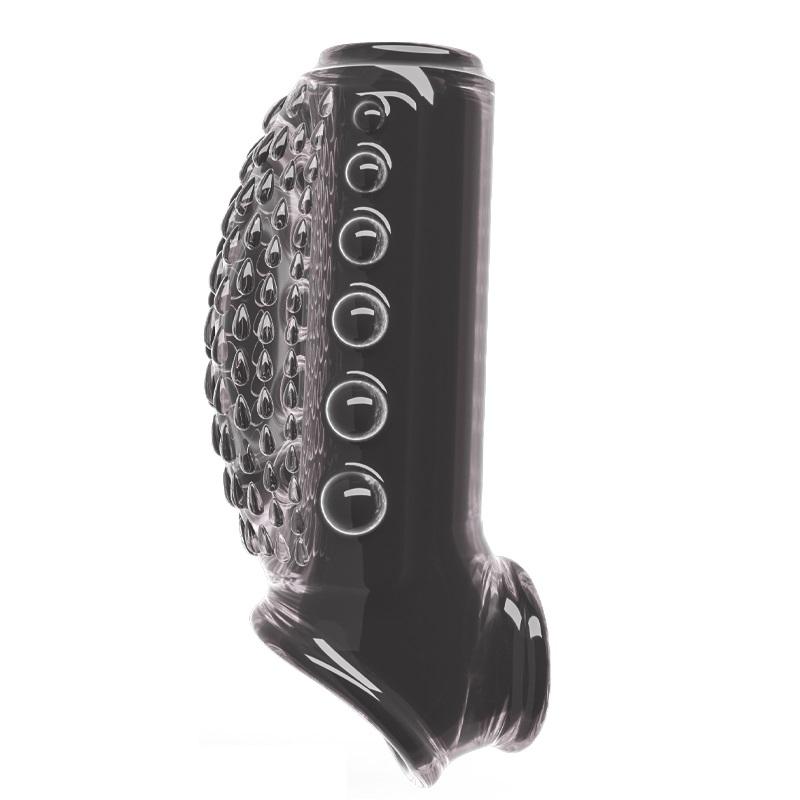Penis Enlargement Sex Toys For Men Cock Ring Stretcher Extender Sleeve Reusable Adults Products Erotic Couple Tool