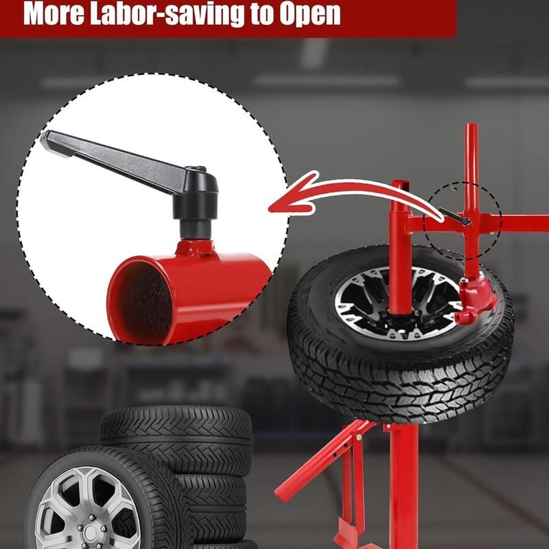 Handmatige Bandenwisselset Handmatige Bandenwisselaar Eendenkop Kit Upgrade voor de Meeste Auto Banden 16-21 inch Gelegeerd Staal Zonder Zilveren Kegel