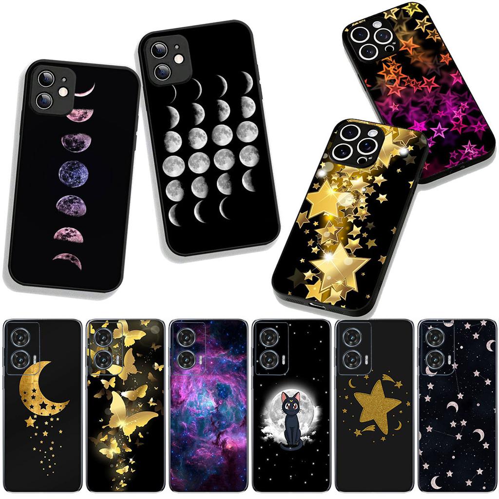 Phone Cover Moon Sun And Stars sky Casing for Xiaomi Redmi Note 15 11 9 10 Pro Plus A5 9A 9T 10A 10C 9C NFC 15C 8T Case