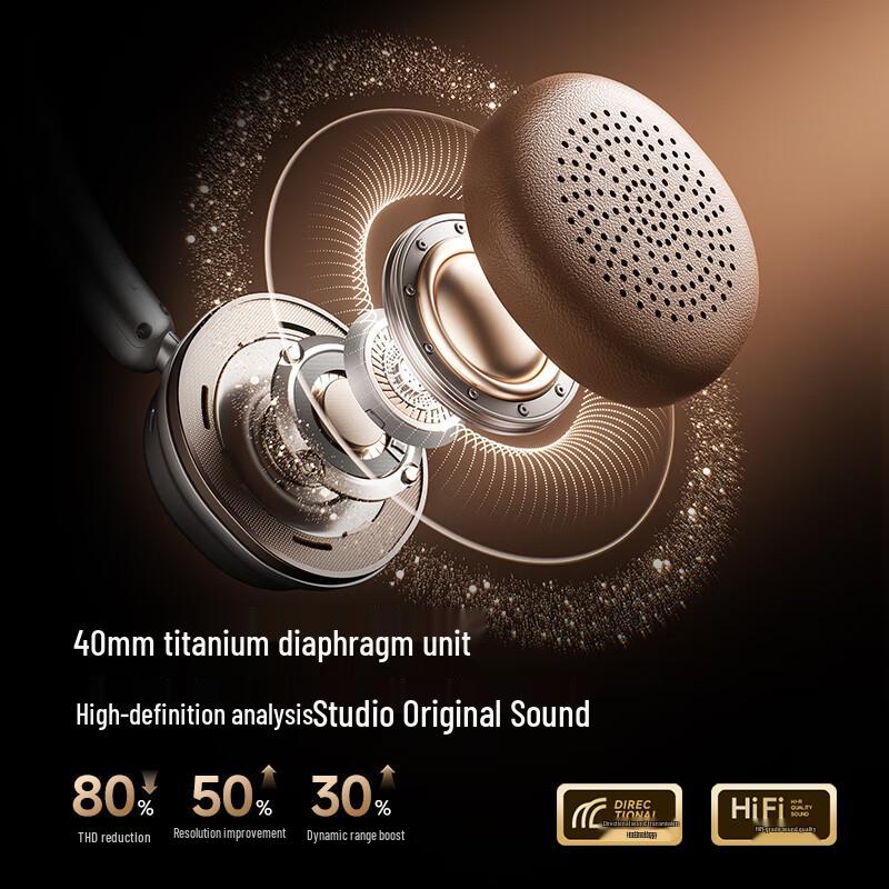 Yinbeiqi Art2Pro AI Translation Over-Ear Bluetooth Headphones