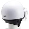 SANADA Helmet MACH Detachable Ear Flaps for Motorcycles up to 125cc White LL AJ-80 (60cm)