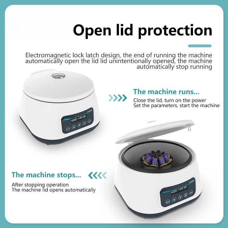 500-4000/5000RPM High Separation Accuracy Plasma Centrifuge Laboratory Digital Display PRP Centrifuge Machine