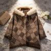 High-End Maillard-Style Plaid Cape Shawl Coat for Women, Petite Sizes - Fall/Winter 2026 Edition