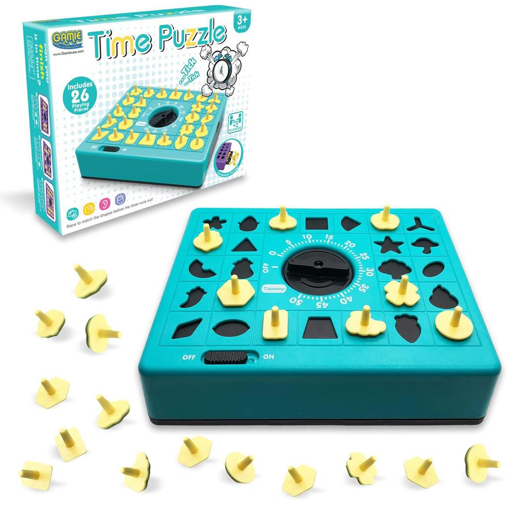 Children'S Timed Matching Puzzle Game, Early Education Puzzle Board Game, Parent-Child Interactive Toy