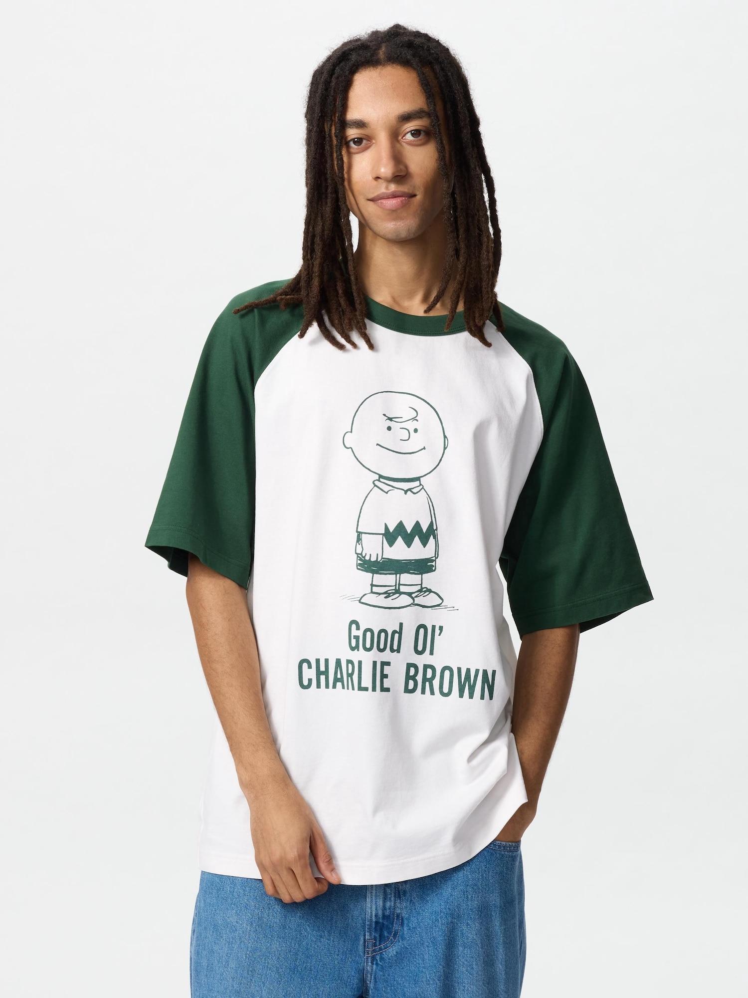 

Футболка Uniqlo PeanUTs UT с графическим принтом, короткий рукав C 57 OLIVE/UNISEX S