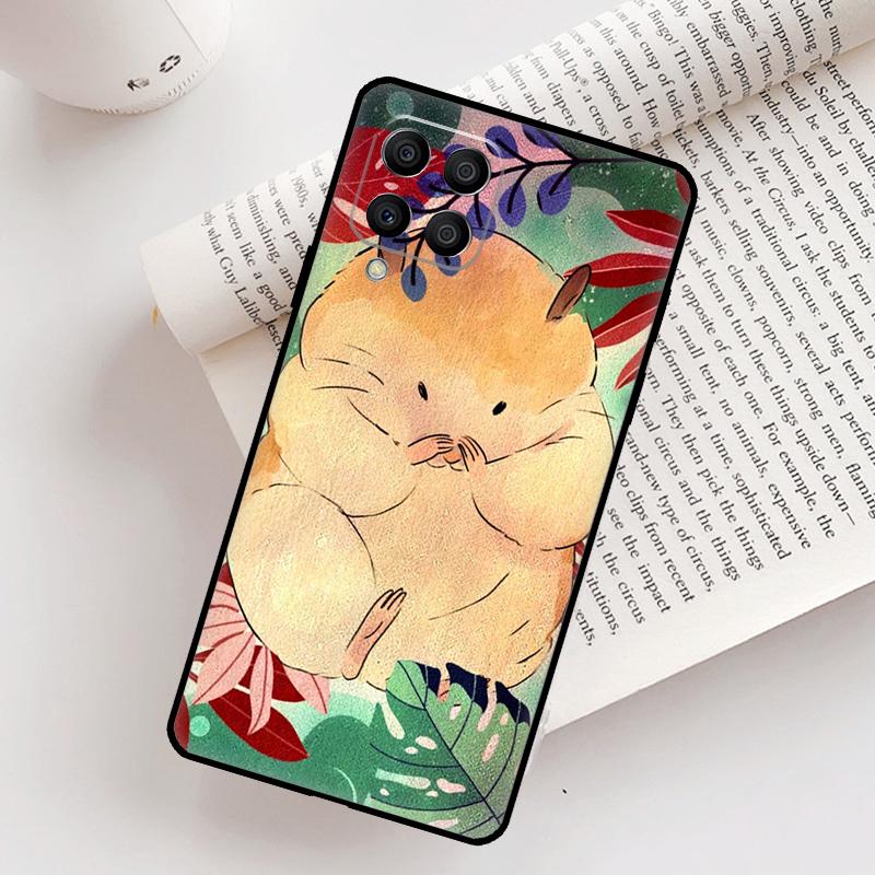 Hamster Art Case For Samsung Galaxy M12 M56 M06 M32 M52 M35 M55 M15 M11 M13 M14 M16 M36 M31 M53 M34 M54
