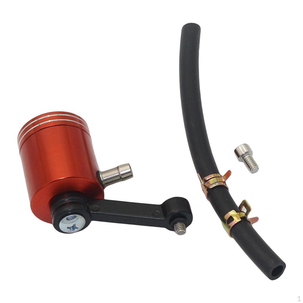 CNC Aluminum Motorcycle Brake Fluid Reservoir Oil Tank Cup Accessories Supplies Motorcycles