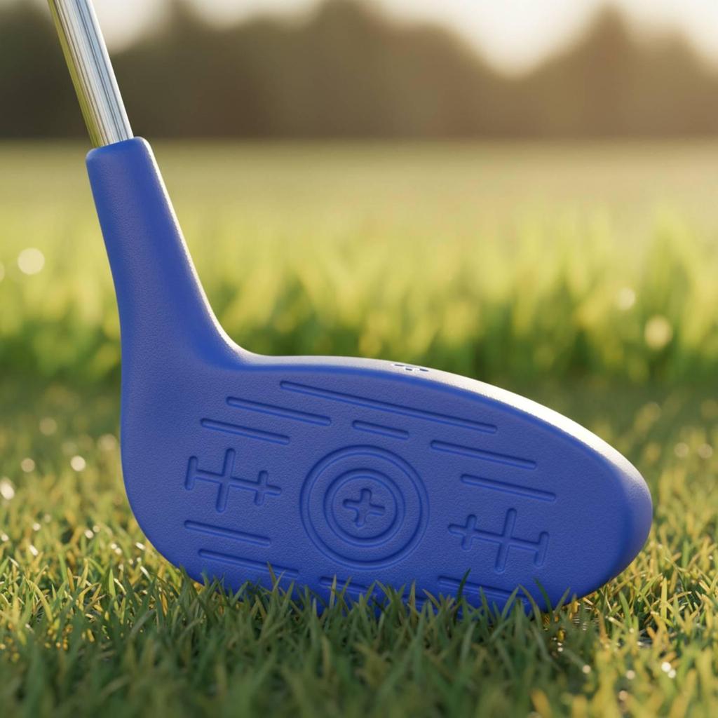 Golf Chipper with Grip Rounded Head Club Long Shaft